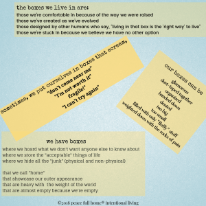 The Boxes We Live In